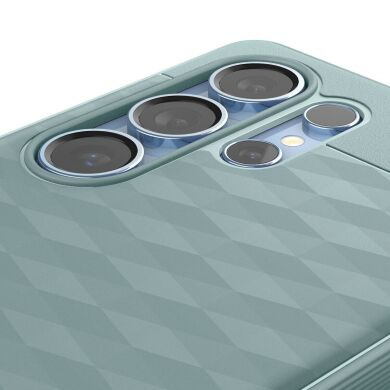 Захисний чохол Spigen (SGP) Caseology Parallax (MagFit) by Spigen для Samsung Galaxy S25 Ultra (S938) ACS09053 - Sage Green
