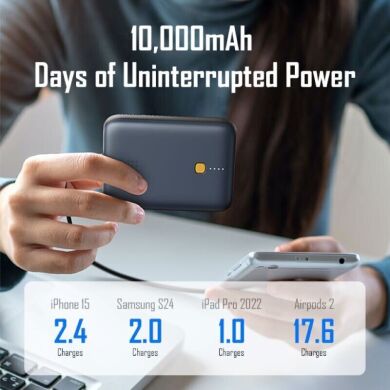 Зовнішній акумулятор Voltme Hypercore Pro 30W (10000mAh) - Deep Blue