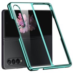 Захисний чохол Deexe Shiny Cover (FF) для Samsung Galaxy Fold 4 - Green