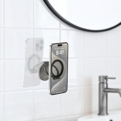 Магнитный держатель Hoco H102 - Metal Gray