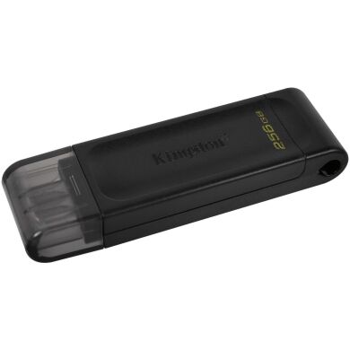 Флеш-накопитель Kingston DT 70 256GB Type-C (DT70/256GB) - Black