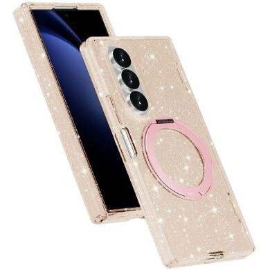 Защитный чехол Reframe Glitter Stand Case для Samsung Galaxy Fold 8 Ultra - Gold