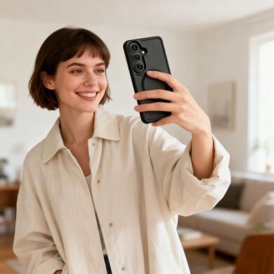 Захисний чохол Tech-Protect MagRack MagSafe для Samsung Galaxy S26 (S942) - Matte Black