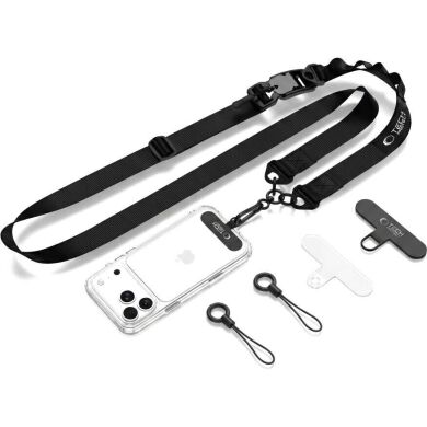 Ремінець для смартфона Tech-Protect C9S Rope Crossbody - Black