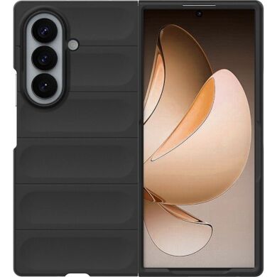 Силиконовый (TPU) чехол Deexe Terra Case (FF) для Samsung Galaxy Fold 8 Ultra - Black