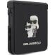 Защитный чехол Karl Lagerfeld Karl&Choupette Saffiano Pins для Samsung Galaxy Flip 8 (KLHCZF8SAPKCNPK) - Black. Фото 2 из 7
