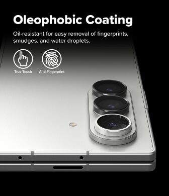 Комплект захисних стекол Ringke Camera Lens Frame Glass для Samsung Galaxy Fold 7 (8800293855484) - Black