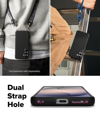 Захисний чохол Ringke Onyx Magnetic (FP) для Samsung Galaxy S26 Plus (S947) 8800328816329 - Black