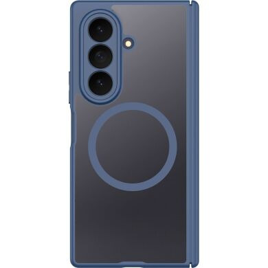 Защитный чехол Dux Ducis Expn Series Magnetic (FF) для Samsung Galaxy Fold 8 Ultra - Blue