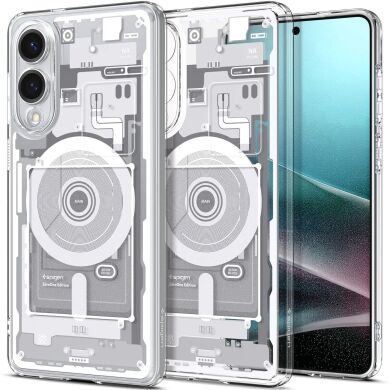 Защитный чехол Spigen (SGP) Ultra Hybrid Zero One (MagFit) для Samsung Galaxy S25 Edge (S937) ACS09417 - White