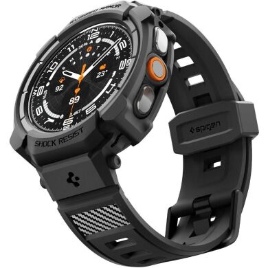 Ремінець Spigen Rugged Armor Pro для Samsung Galaxy Watch Ultra 2 (ACS11612) - Black