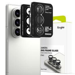 Комплект захисних стекол Ringke Camera Lens Frame Glass для Samsung Galaxy Fold 7 (8800293855484) - Black