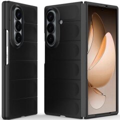 Силиконовый (TPU) чехол Deexe Terra Case (FF) для Samsung Galaxy Fold 8 Ultra - Black
