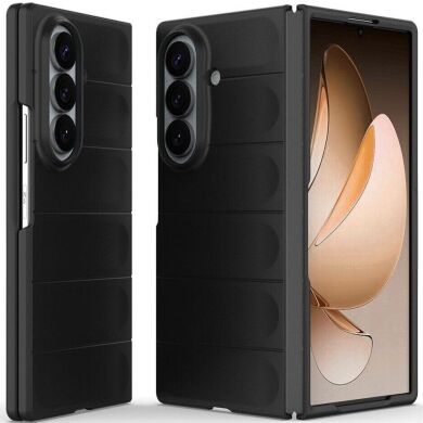 Силиконовый (TPU) чехол Deexe Terra Case (FF) для Samsung Galaxy Fold 8 Ultra - Black