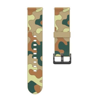 Ремінець Deexe Camo Style для годинників з шириною кріплення 22мм - Khaki