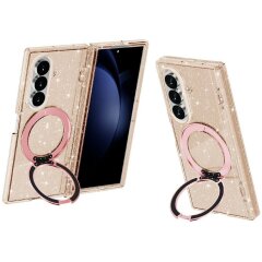 Защитный чехол Reframe Glitter Stand Case для Samsung Galaxy Fold 8 Ultra - Gold