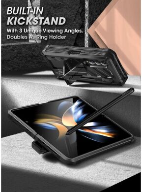 Захисний чохол Supcase Unicorn Beetle Pro Rugged Case with S-Pen Holder для Samsung Galaxy Fold 4 - Black