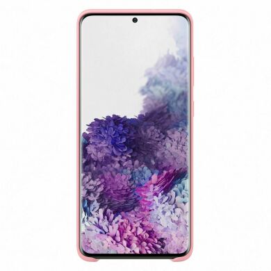 Чохол Silicone Cover для Samsung Galaxy S20 Plus (G985) EF-PG985TPEGRU - Pink