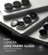 Комплект захисних стекол Ringke Camera Lens Frame Glass для Samsung Galaxy Fold 7 (8800293855484) - Black