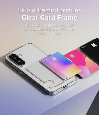 Захисний чохол Ringke Fusion Card для Samsung Galaxy A36 (A366) / A56 (A566) 8800293852179 - Clear