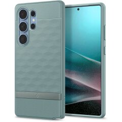 Захисний чохол Spigen (SGP) Caseology Parallax (MagFit) by Spigen для Samsung Galaxy S25 Ultra (S938) ACS09053 - Sage Green