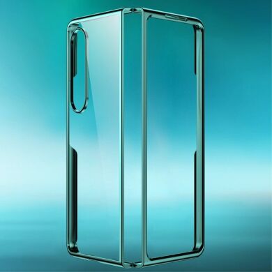 Защитный чехол Deexe Shiny Cover (FF) для Samsung Galaxy Fold 4 - Silver