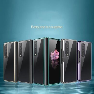 Защитный чехол Deexe Shiny Cover (FF) для Samsung Galaxy Fold 4 - Purple
