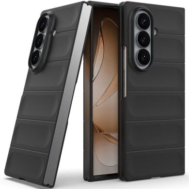 Силиконовый (TPU) чехол Deexe Terra Case (FF) для Samsung Galaxy Fold 8 Ultra - Black