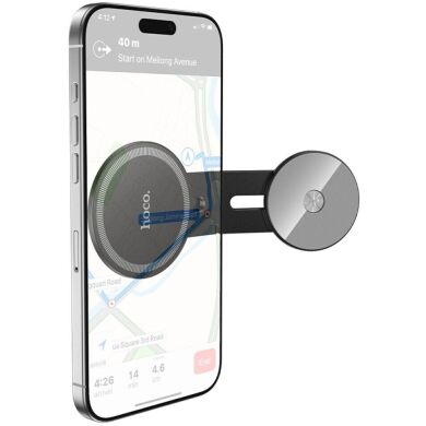 Магнітний тримач Hoco H93 - Black