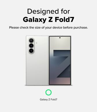 Комплект захисних стекол Ringke Camera Lens Frame Glass для Samsung Galaxy Fold 7 (8800293855484) - Black