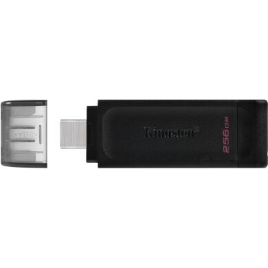 Флеш-накопитель Kingston DT 70 256GB Type-C (DT70/256GB) - Black