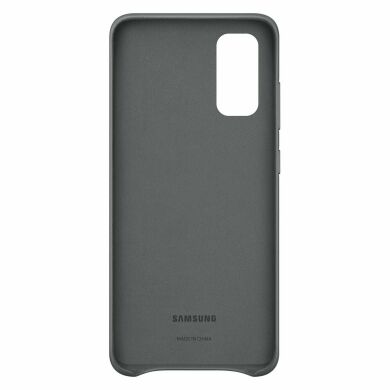Чохол Leather Cover для Samsung Galaxy S20 (G980) EF-VG980LJEGRU - Gray