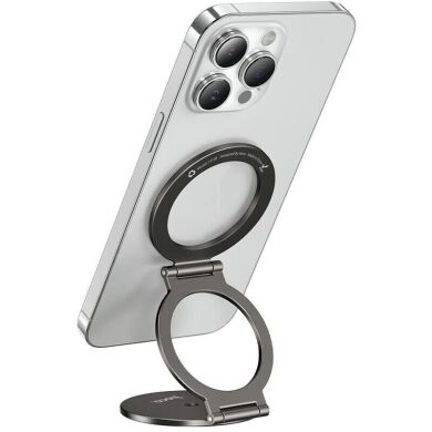 Магнитный держатель Hoco H102 - Metal Gray