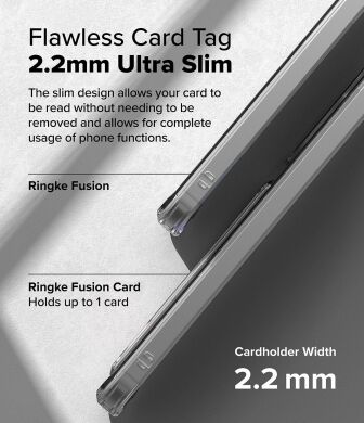 Захисний чохол Ringke Fusion Card для Samsung Galaxy A36 (A366) / A56 (A566) 8800293852179 - Clear
