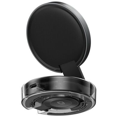 Бездротовий зарядний пристрій USAMS CD234 (15W) 3 in 1 Foldable Wireless Charge - Black