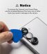 Комплект захисних стекол Ringke Camera Lens Frame Glass для Samsung Galaxy Fold 7 (8800293855484) - Black