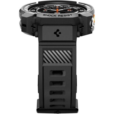 Ремінець Spigen Rugged Armor Pro для Samsung Galaxy Watch Ultra 2 (ACS11612) - Black