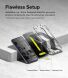 Комплект защитных стекол (2шт) Ringke Easy Slide Privacy для Samsung Galaxy S24 Plus (S926) 8800274968868 - Black. Фото 7 из 19