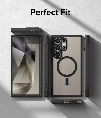 Захисний чохол Ringke Fusion Bold MagSafe для Samsung Galaxy S24 Ultra (S928) 8809961783739 - Matte Black