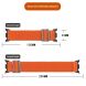 Ремінець Deexe Orbit Flex для Samsung Galaxy Watch 8 (40/44mm) / 8 Classic - Orange
