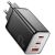 Сетевое зарядное устройство ESSAGER 67W GaN 2Type-C + USB (ECT67W-LJB01-Z) - Black