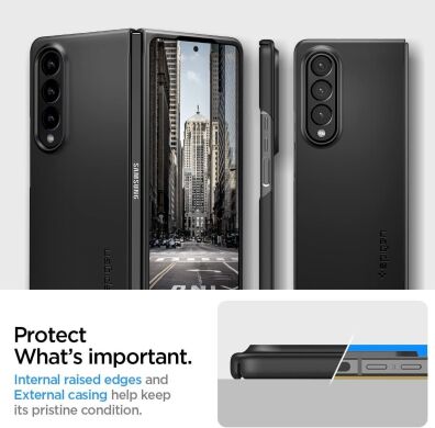 Защитный чехол Spigen (SGP) AirSkin (FF) для Samsung Galaxy Fold 4 - Black