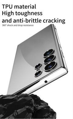 Захисний чохол GKK Space Frame для Samsung Galaxy S24 Ultra - Transparent