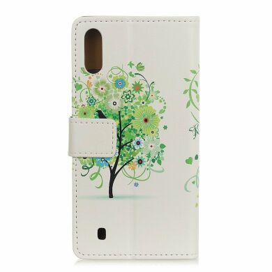 Чохол Deexe Life Style Wallet для Samsung Galaxy A10 (A105) - Green Tree