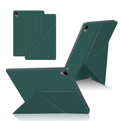 Чехол Deexe Origami Stand для Samsung Galaxy Tab S11 (X730/X736) - Green