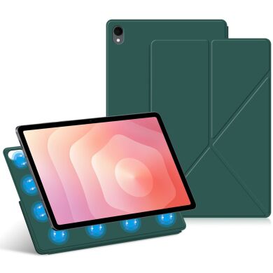 Чехол Deexe Origami Stand для Samsung Galaxy Tab S11 (X730/X736) - Green