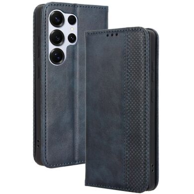 Чохол Deexe Retro Style для Samsung Galaxy S26 Ultra (S948) - Blue