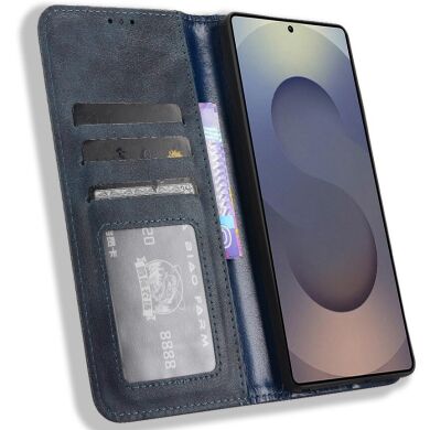 Чохол Deexe Retro Style для Samsung Galaxy S26 Ultra (S948) - Blue