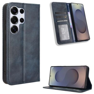 Чохол Deexe Retro Style для Samsung Galaxy S26 Ultra (S948) - Blue
