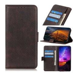 Чохол Deexe Retro Wallet для Samsung Galaxy A21s (A217) - Coffee